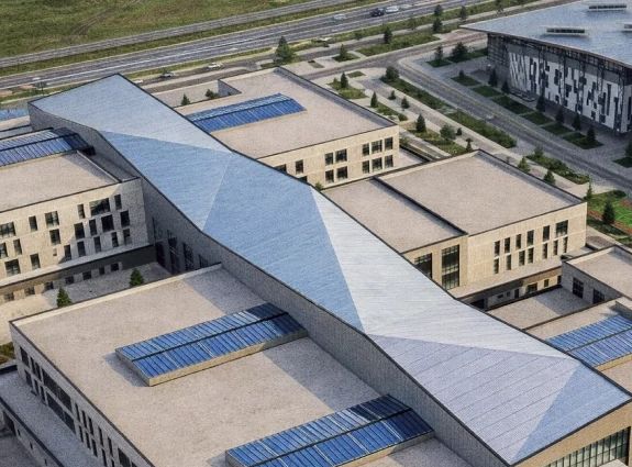 Aerial view of the KNUS campus